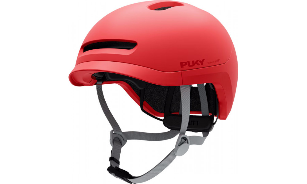 Velo ķivere PUKY Sparky Junior + lamp red - 5