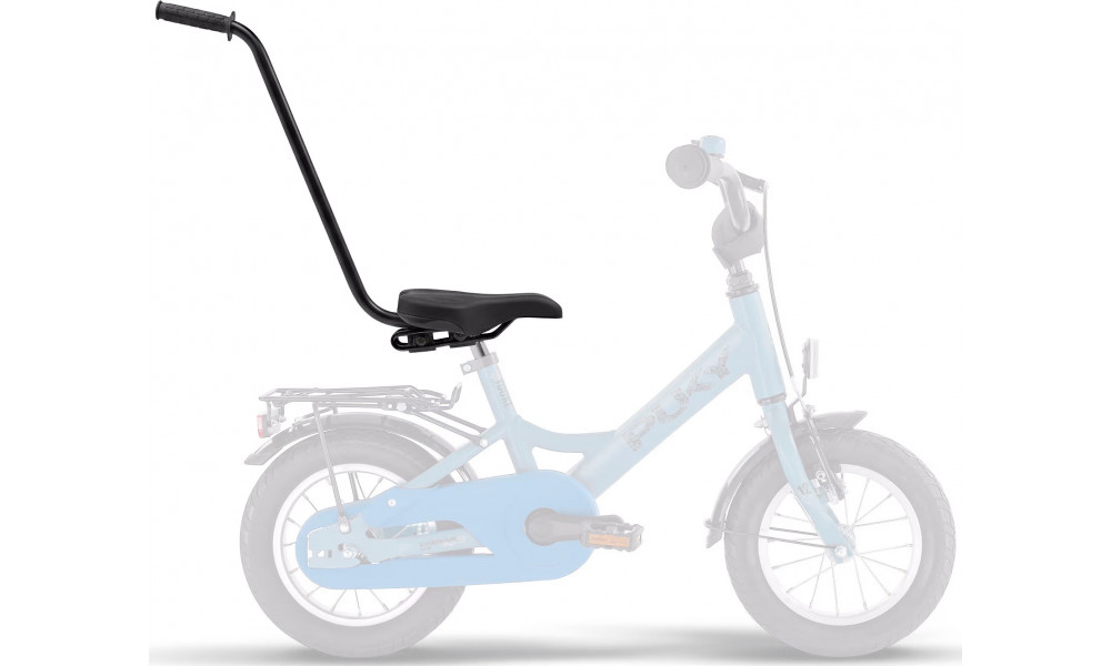 Bērnu velosipēda stumšanas rokturis PUKY FLH black - 2