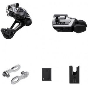 Transmisijas daļu atjaunināšanas komplekts Shimano XTR Di2 RD-M9250 SGS + SW-M9250-IR I-Spec EV 1x12-speed