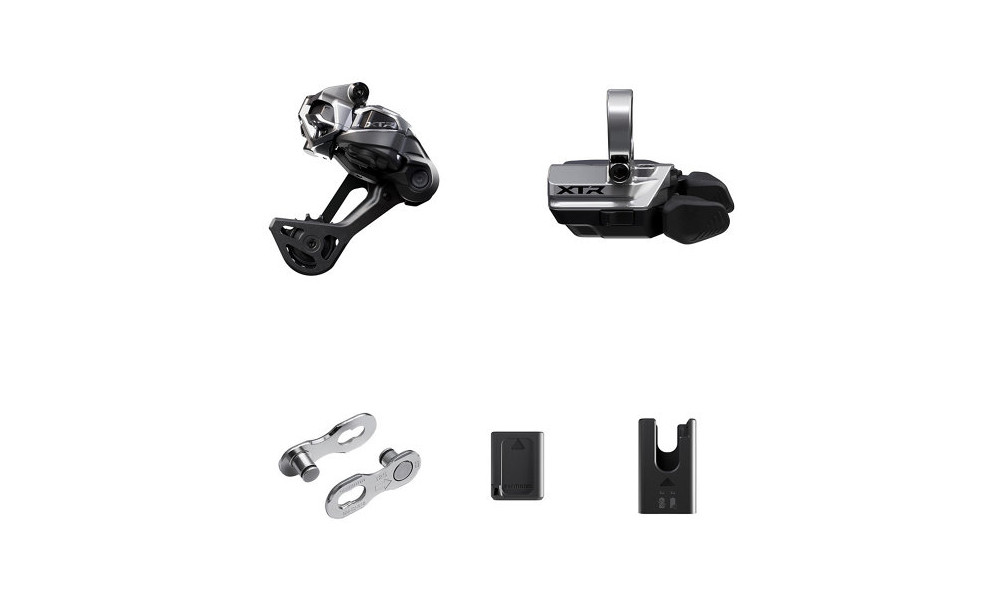 Transmisijas daļu atjaunināšanas komplekts Shimano XTR Di2 RD-M9250 SGS + SW-M9250-R clamp 1x12-speed 
