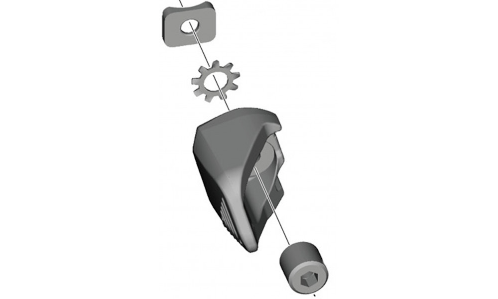 Pārnesumu pārslēdzēja roktura remonta komplekts Shimano SW-M9250-R Lever Y Unit 