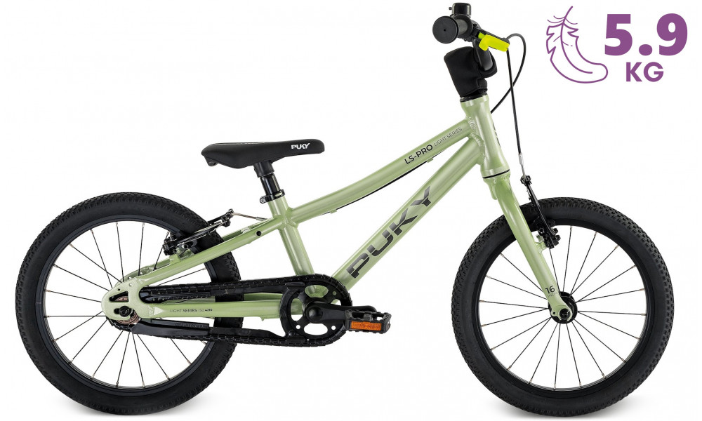 Velosipēds PUKY LS-PRO 16 Alu mint green/anthracite - 3