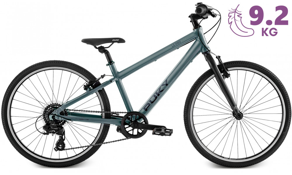 Velosipēds PUKY LS-PRO 24-8 Alu ash blue/anthracite - 3