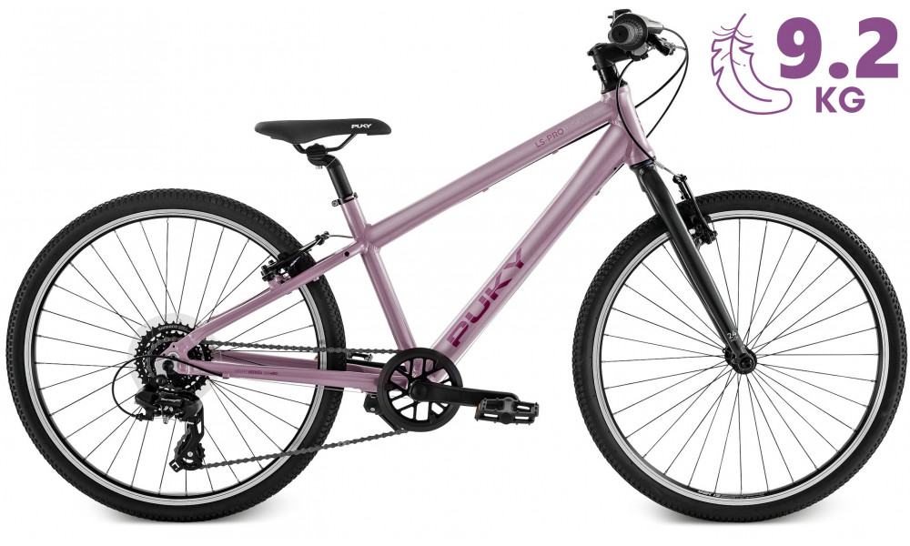 Velosipēds PUKY LS-PRO 24-8 Alu pearl pink/anthracite - 3