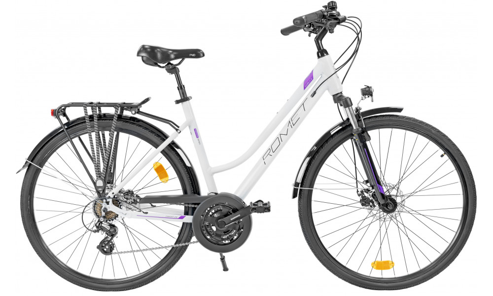 Velosipēds Romet Gazela 2 2025 grey-violet - 3