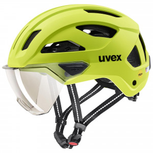 Ķivere Uvex stride visor MIPS lime matt