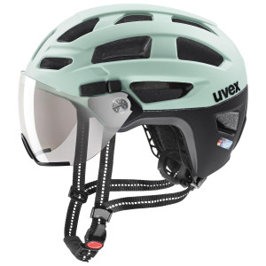 Ķivere Uvex finale visor jade-black matt