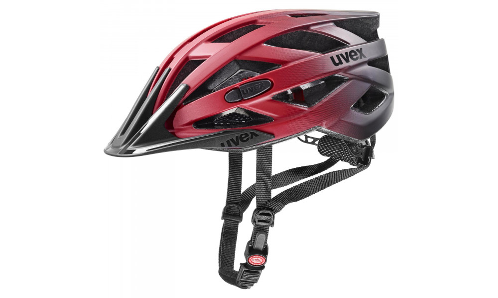 Ķivere Uvex i-vo cc red-black matt - 1