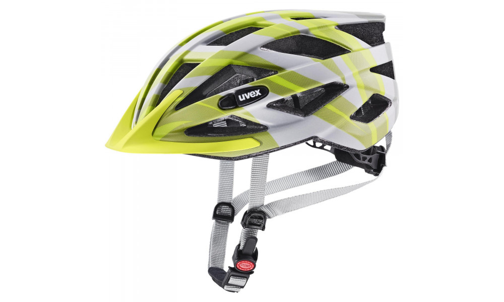 Ķivere Uvex air wing cc grey-lime matt - 1