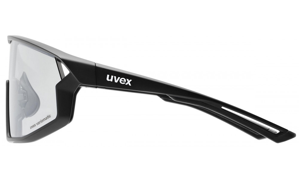 Brilles Uvex skyryse V black matt / litemirror silver - 2
