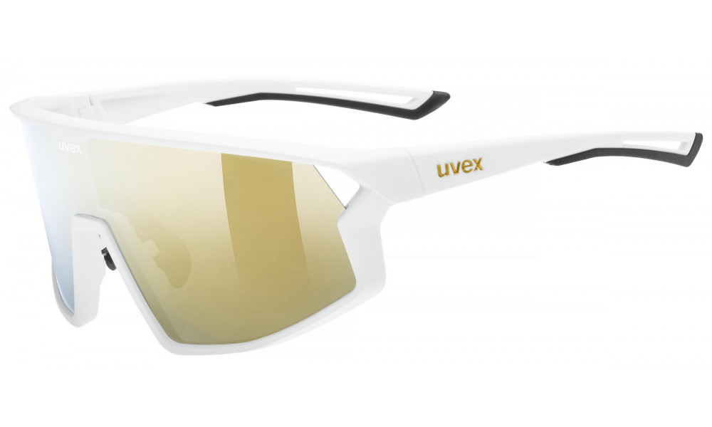 Brilles Uvex skyryse white matt / mirror gold - 1