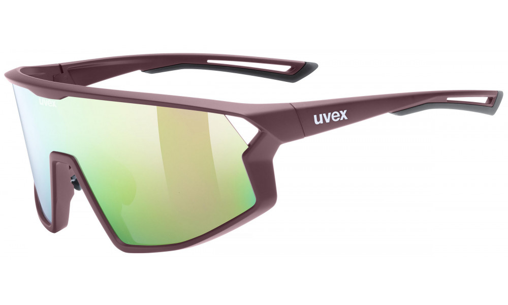 Brilles Uvex skyryse burgundy matt / mirror rose - 1
