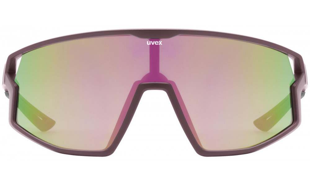 Brilles Uvex skyryse burgundy matt / mirror rose - 3