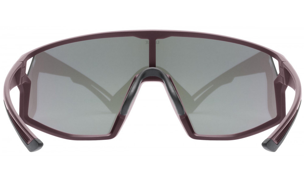 Brilles Uvex skyryse burgundy matt / mirror rose - 4