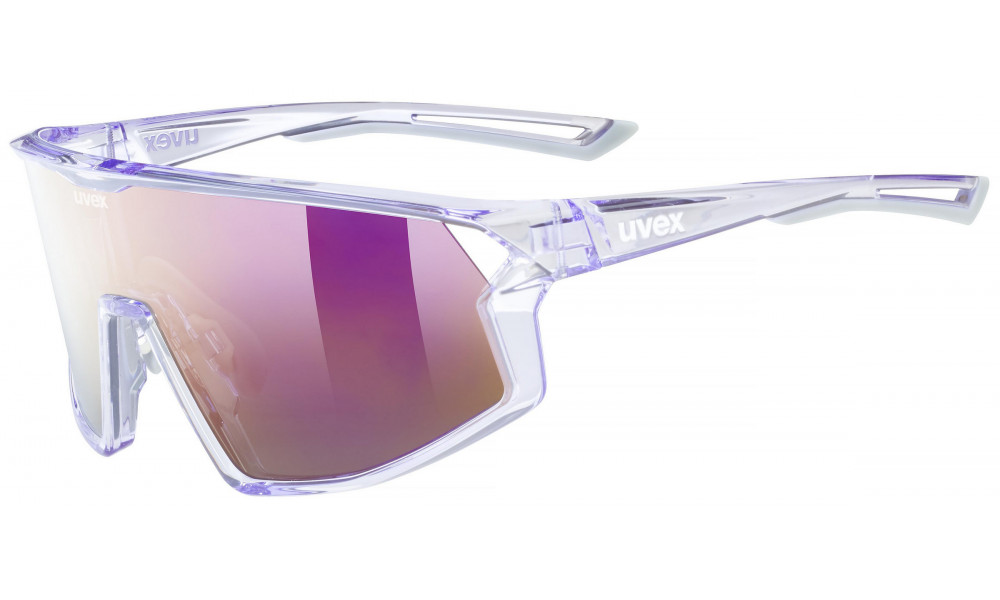 Brilles Uvex skyryse clear purple / mirror lavender - 1