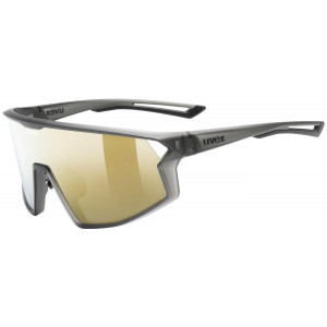 Brilles Uvex skyryse smoke matt / mirror gold