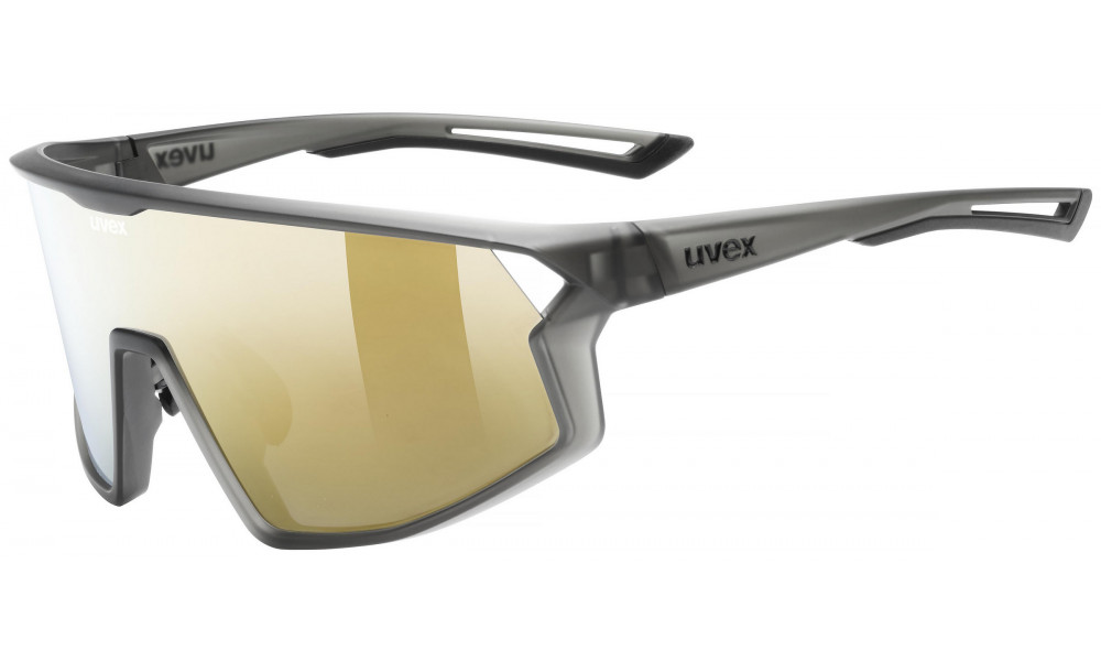 Brilles Uvex skyryse smoke matt / mirror gold - 1