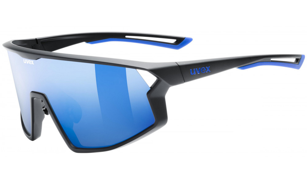 Brilles Uvex skyryse black matt / mirror blue - 1