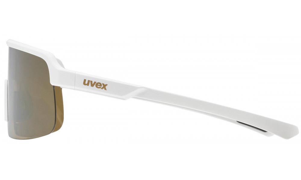 Brilles Uvex dyrt white matt / mirror gold - 2