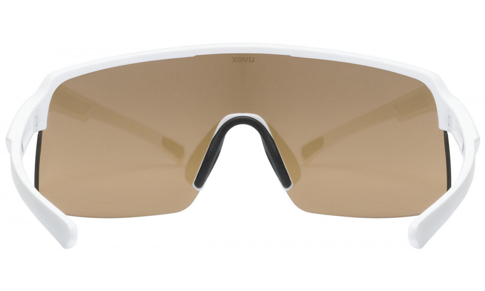 Brilles Uvex dyrt white matt / mirror gold - 4