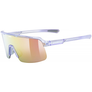 Brilles Uvex dyrt clear purple / mirror red