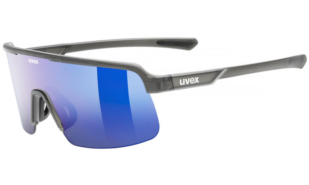 Brilles Uvex dyrt smoke matt / mirror blue - 1