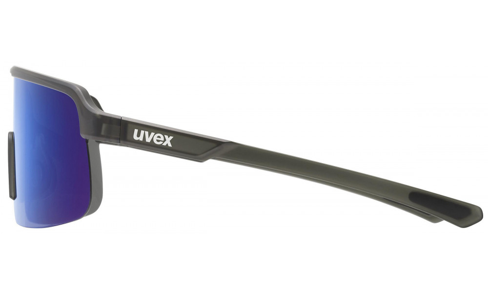 Brilles Uvex dyrt smoke matt / mirror blue - 2