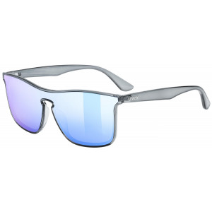 Brilles Uvex heyday clear smoke / mirror blue