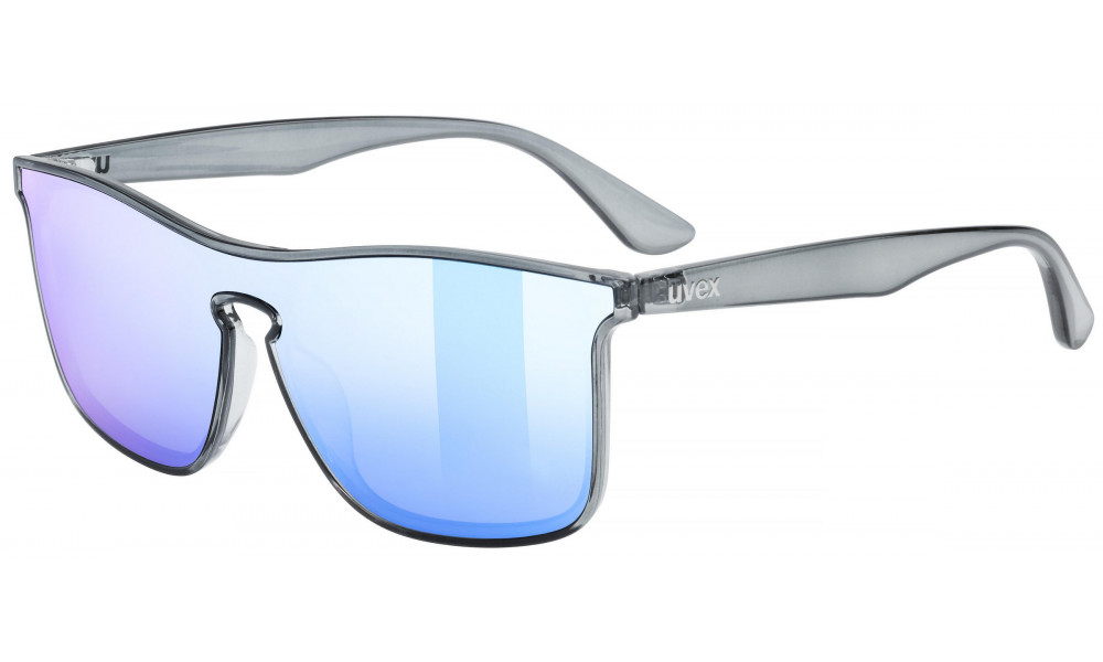 Brilles Uvex heyday clear smoke / mirror blue - 1