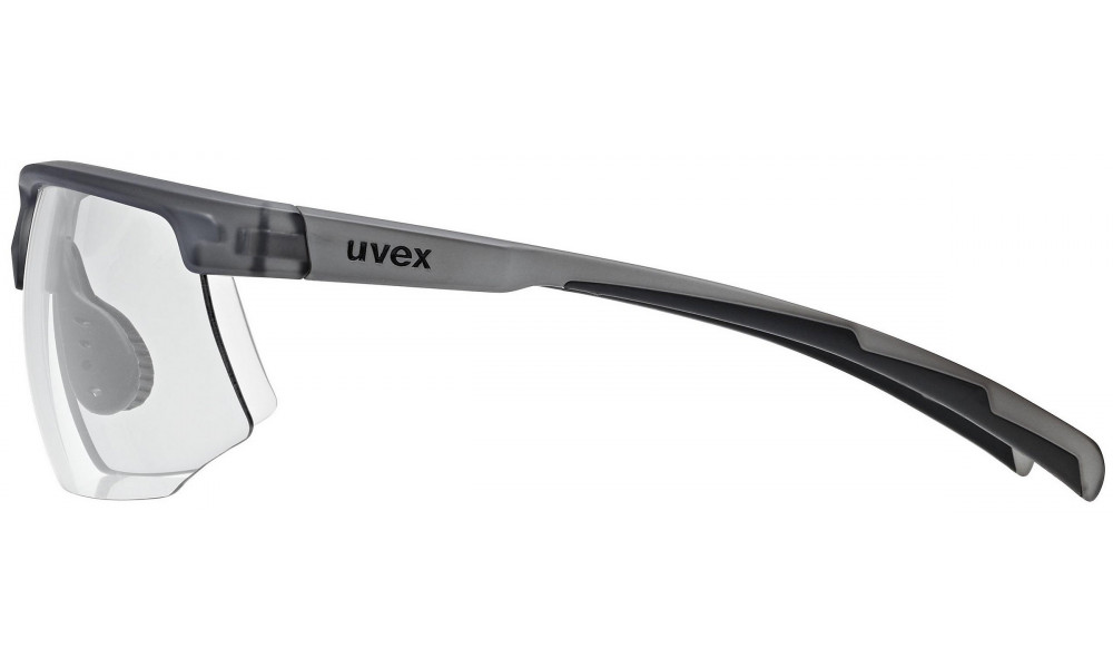 Glasses uvex aerios V smoke matt / smoke - 2