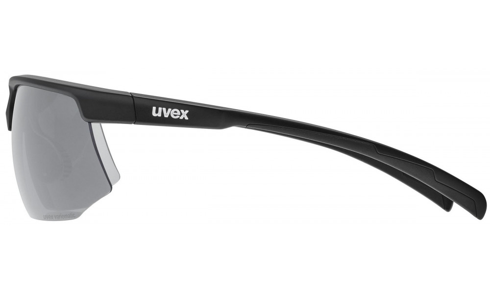 Glasses uvex aerios s V black matt / smoke - 2