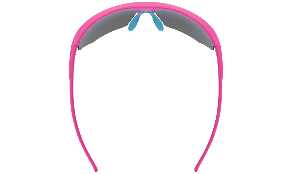 Glasses uvex aerios s pink matt / mirror blue - 5