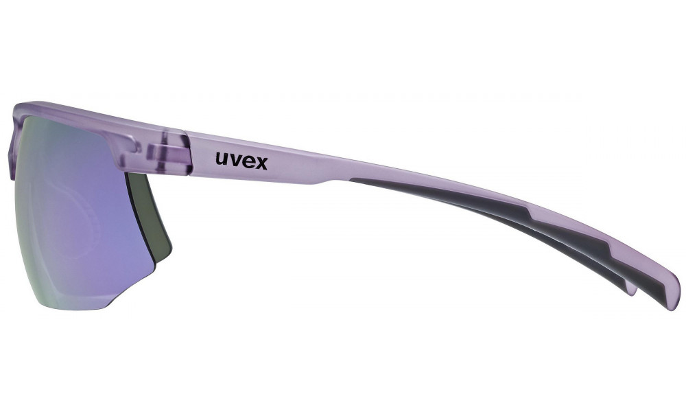 Glasses uvex aerios s purple matt trans / mirror purple - 2