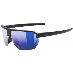 Glasses uvex vectiv black matt / mirror blue