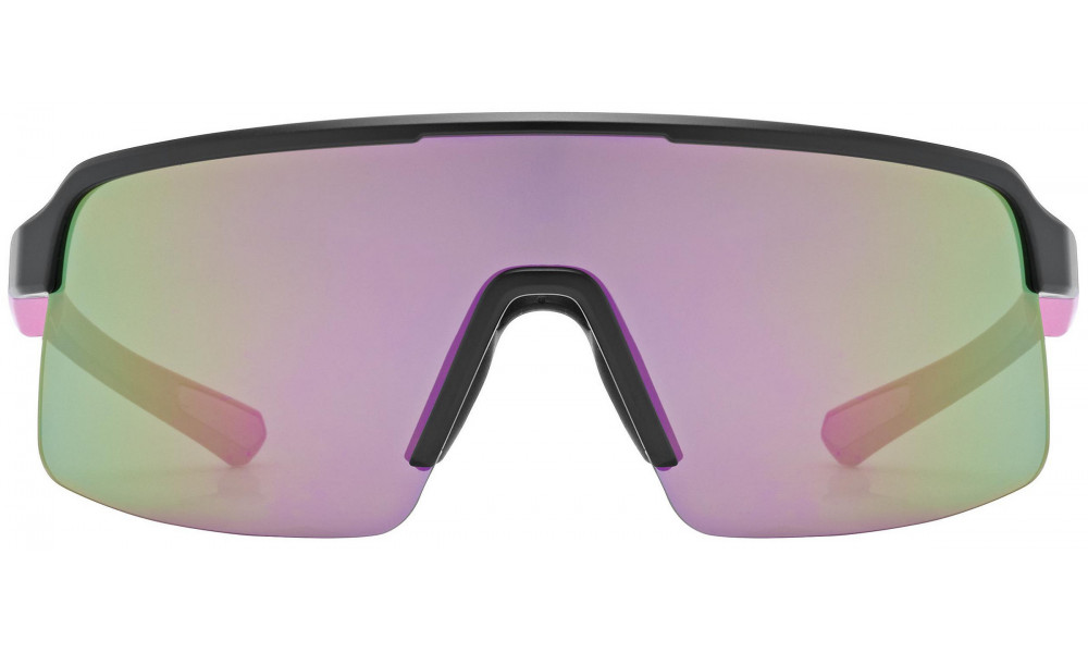 Glasses uvex dyrt jr. black-pink matt / mirror pink - 3
