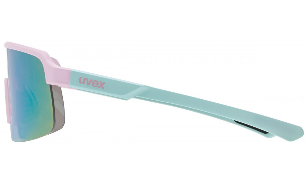Glasses uvex dyrt jr. pink-green matt / mirror pink - 2