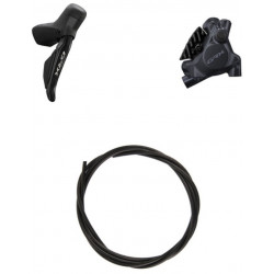 Aizmugurējās disku Shimano GRX Di2 ST-RX715 (R) + BR-RX410 (R) J-kit 1x12-speed