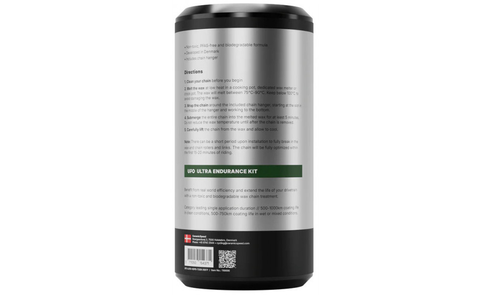 Ķēdes vaskošanas komplekts CeramicSpeed UFO Ultra Endurance Wax Kit - 2