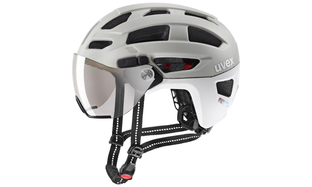 Ķivere Uvex finale visor sand-white matt - 3