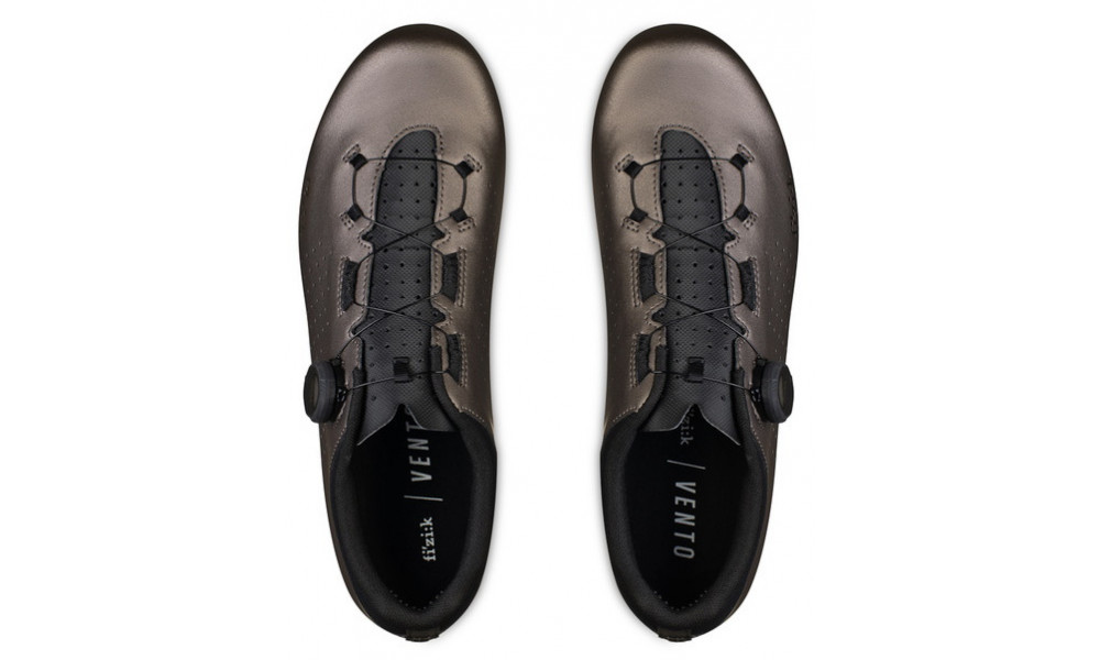 Velo apavi FIZIK Vento R5 Omnia metallic gun metal-black - 2