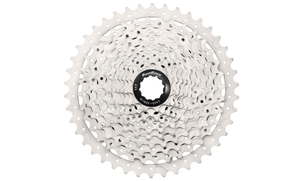 Aizmugurējais zobratu bloks SunRace CSMS3 10-speed metallic - 1