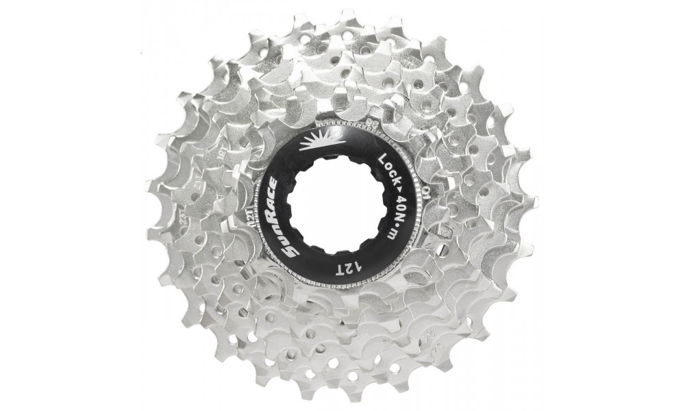 Aizmugurējais zobratu bloks SunRace CSR91 9-speed nickel 