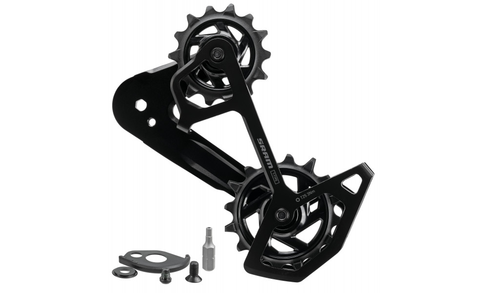 Pārslēdzēju rullīši SRAM Eagle AXS T-Type alu full cage - 1