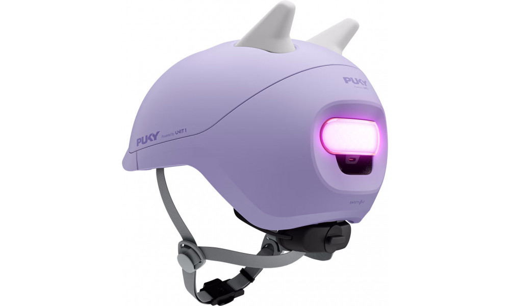 Velo ķivere PUKY Sparky Junior + lamp violet - 2