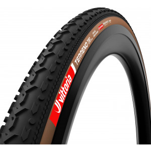 Riepa 28" Vittoria Terreno T80 Coarse loose G2.0 TLR Fold 700x45c / 45-622 Gravel Endurance brown-black