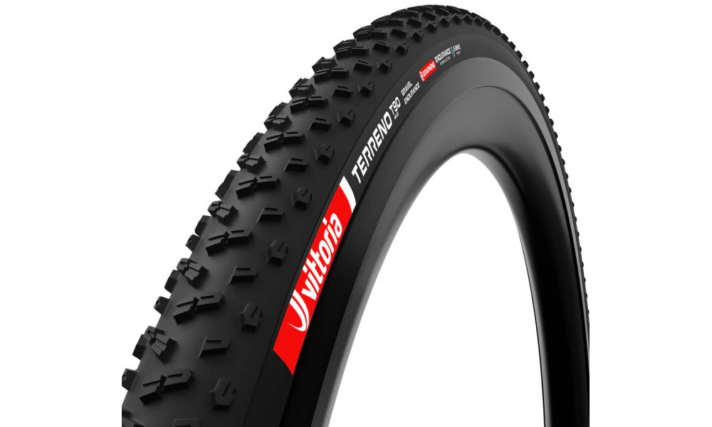 Riepa 28" Vittoria Terreno T90 Mud G2.0 TLR Fold 700x38c / 40-622 Gravel Endurance black - 1