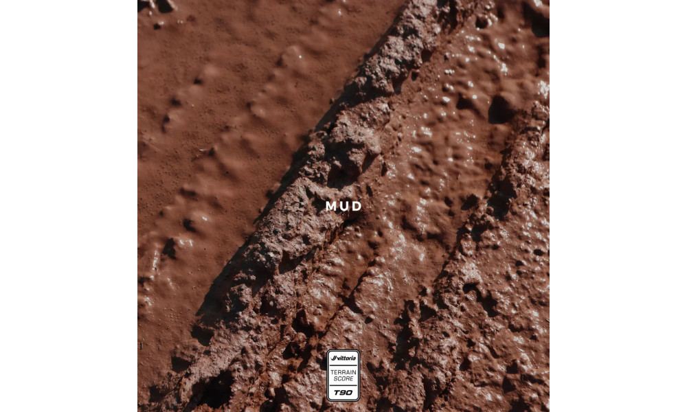 Riepa 28" Vittoria Terreno T90 Mud G2.0 TLR Fold 700x38c / 40-622 Gravel Endurance black - 5