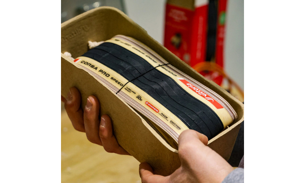 Riepa 28" Vittoria Corsa PRO Speed G2.0 TLR 700x30c / 30-622 tan (wide rim) - 5