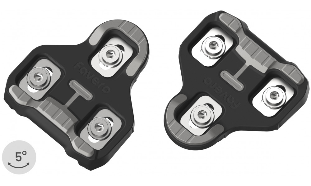 Pedāļu klipši Favero Assioma PRO RL / Look-Keo 5° grey 