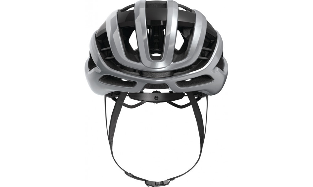 Velo ķivere Abus Airbreaker 2.0 graphite silver - 2